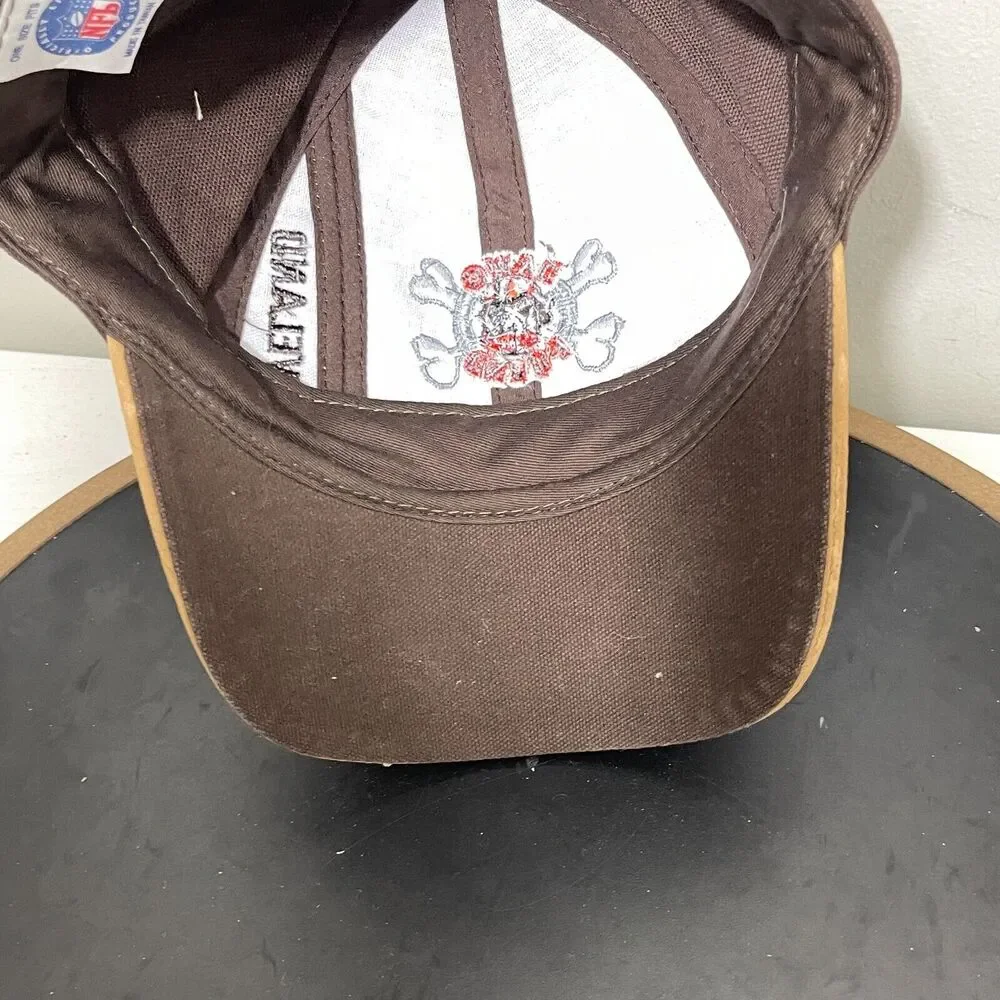 Cleveland Browns Vintage Hat Cap Dawg Pound Puma Brand Adjustable Hat‎ - NOS